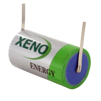 Xeno XL-145F-T1 C-cell 8500mAh 3.6V Lithium Thionyl Chloride (LiSOCI2) Battery with T1 Tabs - Bulk