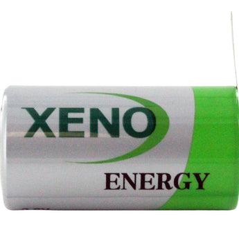 Xeno XL-145F-T1 C-cell 8500mAh 3.6V Lithium Thionyl Chloride (LiSOCI2) Battery with T1 Tabs - Bulk