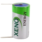 Xeno XL-145F-T1 C-cell 8500mAh 3.6V Lithium Thionyl Chloride (LiSOCI2) Battery with T1 Tabs - Bulk