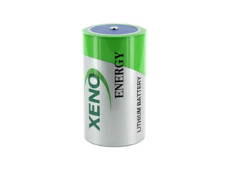 Xeno XL-205F-AX D-cell 19000mAh 3.6V Lithium Thionyl Chloride (LiSOCI2) Bobbin Wound Battery with Axial Leads - Bulk