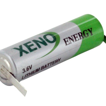 Xeno XLP-060F AA 2400mAh 3.6V High Pulse Lithium Thionyl Chloride (LiSOCI2) Battery with Terminal Options