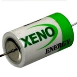 Xeno XL-050F-AX 1/2AA 1200mAh 3.6V 1.2A Lithium Thionyl Chloride (LiSOCI2) Battery with Axial Leads - Bulk