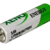Xeno XL-060F-AX AA 2400mAh 3.6V Lithium Thionyl Chloride (LiSOCI2) Battery with Axial Leads - Bulk