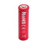 XTAR INR 14500 800mAh 3.7V Unprotected Lithium Ion (Li-ion) Button Top Battery - Boxed