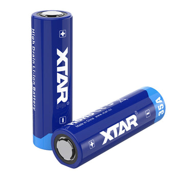 XTAR INR 21700 3750mAh 3.7V Unprotected High-Drain 35A Lithium Ion (Li-ion) Flat Top Battery