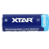 XTAR 26650 5200mAh 3.6V 7A Protected Lithium Ion (Li-ion) Button Top Battery - Boxed