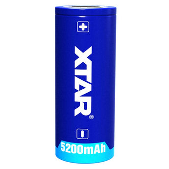Xtar 26650 5200mAh 3.6V 7A Protected Lithium Ion (Li-ion) Button Top Battery - Boxed
