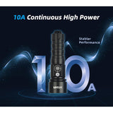 XTAR 26650 6000mAh 3.6V 10A Protected Lithium Ion (Li-ion) Button Top Battery - Boxed