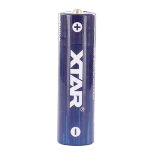 XTAR AA 2500mAh / 4150mWh 1.5V Rechargeable Protected Lithium-Ion Lithium Nickel Manganese Cobalt Oxide (LiNiCoMnO2) Button Top Battery - Bulk