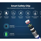 XTAR AAA 1000mAh / 1620mWh 1.5V Rechargeable Protected Lithium-Ion Lithium Nickel Manganese Cobalt Oxide (LiNiCoMnO2) Button Top Battery - Bulk