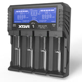 XTAR Dragon VP4 Plus 4 Slot Professional Battery Charger and Tester