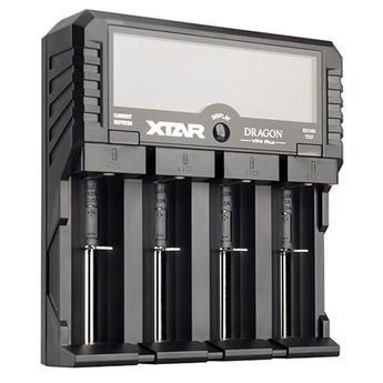 XTAR Dragon VP4 Plus 4 Slot Professional Battery Charger and Tester