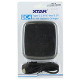 XTAR BC4 4-Bay Smart Charger for NiMH and LI-ion AA and AAAs
