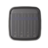 XTAR BC4 4-Bay Smart Charger for NiMH and LI-ion AA and AAAs