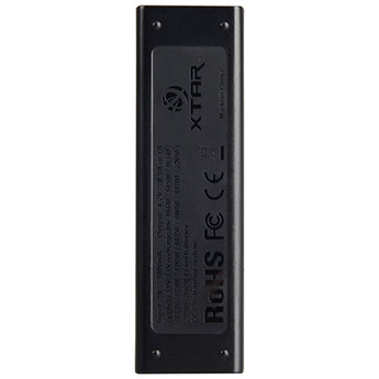 XTAR ANT-MC1 Plus Single-Bay Portable Li-ion Battery Charger with USB Cable - 2016 Version - Fits 10440, 14500, 16340, 17335, 17500, 17670, 18350, 18490, 18500, 18650, 22650, 26650