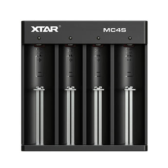 XTAR MC4S 4-Bay Li-ion and NiMH Battery Charger