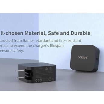 XTAR C451C 45W USB-C Wall Adapter 3A for US 120V - Cable not included