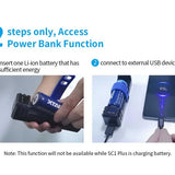 XTAR SC1 Plus Portable USB Single Bay Battery Charger