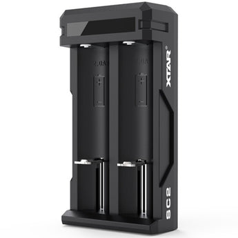 XTAR SC2 Portable USB Dual Bay Battery Charger