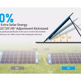 XTAR SP100 Portable and Adustable 100W Solar Panel