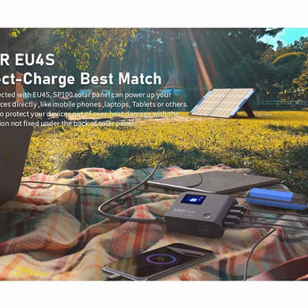 XTAR SP100 Portable and Adustable 100W Solar Panel