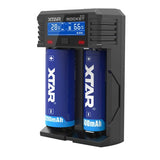 Xtar SV2 2-Bay Li-ion and NiMh Fast Charger