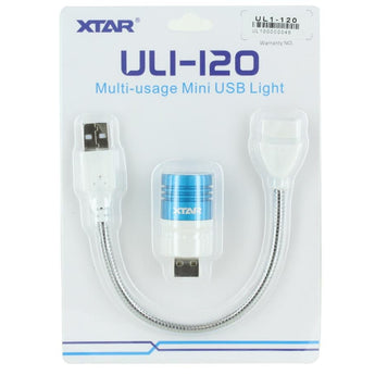 XTAR UL1-120 USB Powered Goose Neck LED Flashlight - 120 Lumens