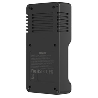 XTAR VC2SL Dual Bay USB Battery Charger  Included Charger  USB