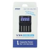 Xtar VX4 Visible Mixer 4-Bay Smart Charger - With or Without PD20W Adapter