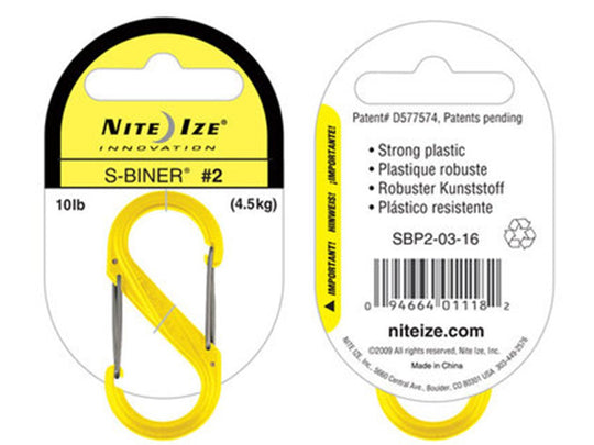 Nite Ize S-Biner Plastic Clip