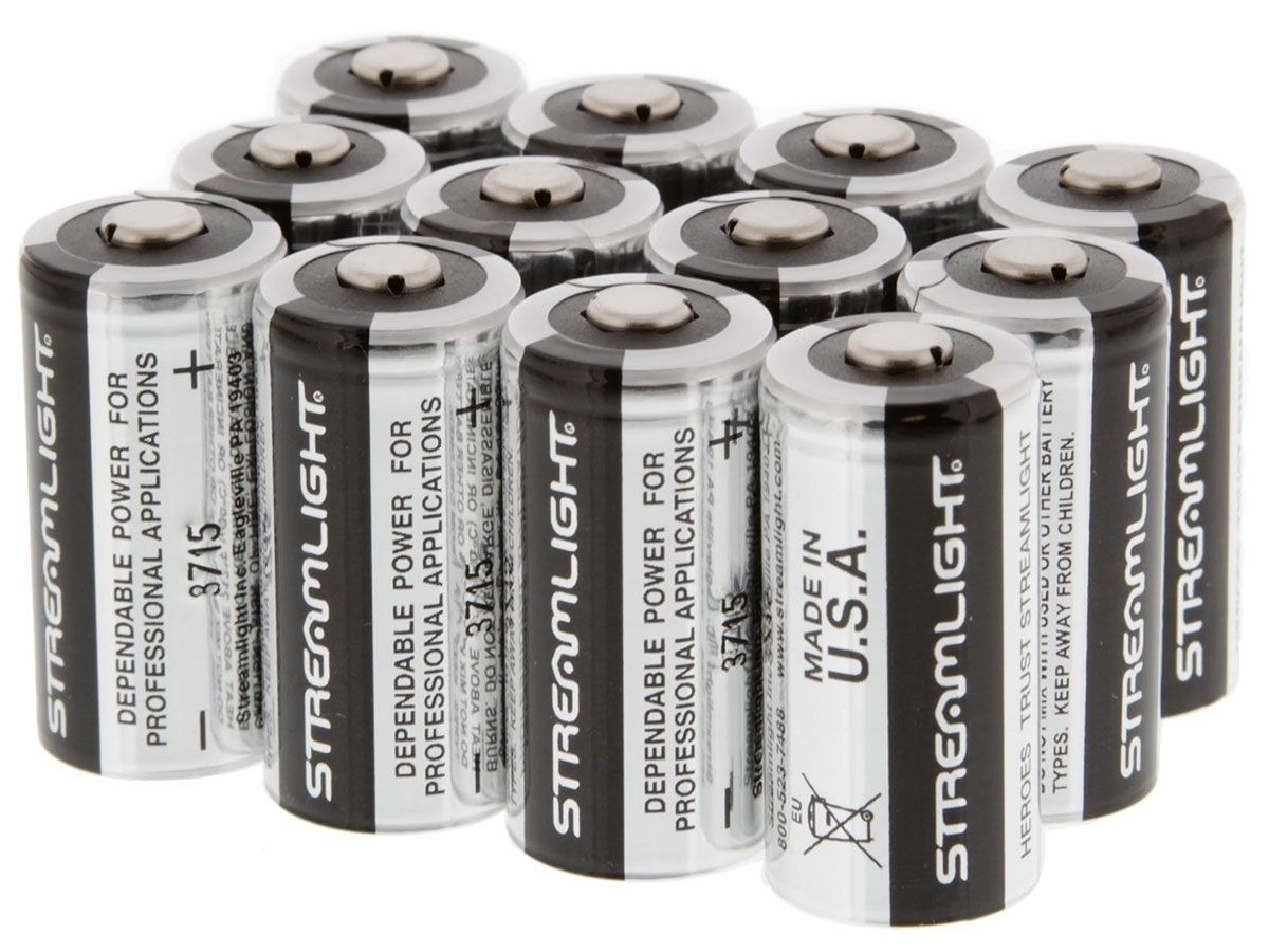 Panasonic CR123 CR123A 3V Lithium Battery 12 Pack