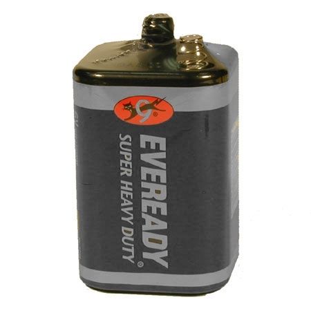 Energizer Eveready Super Heavy Duty 1209 11000mAh 6V Zinc Carbon