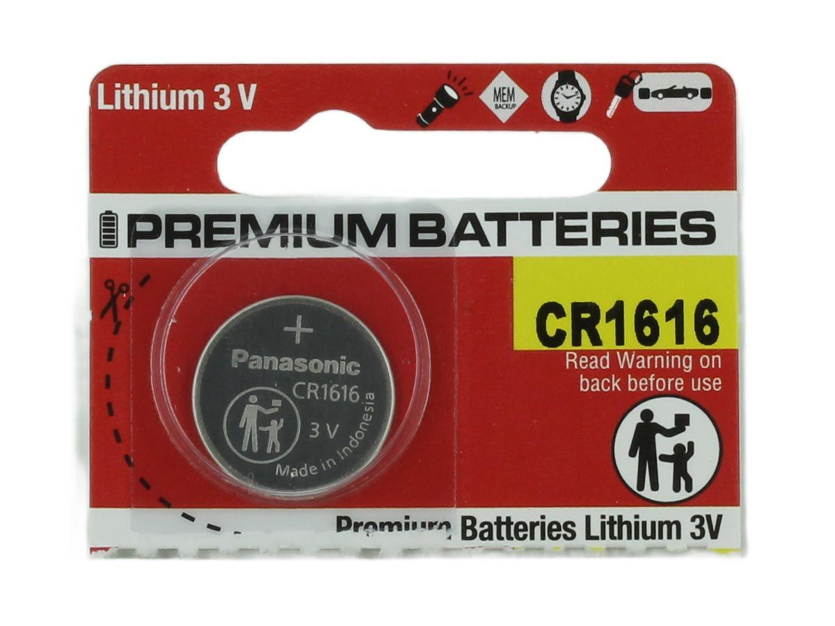 CR1616/BN Panasonic, 3 Volt, 55MAH Lithium Coin Cell Battery