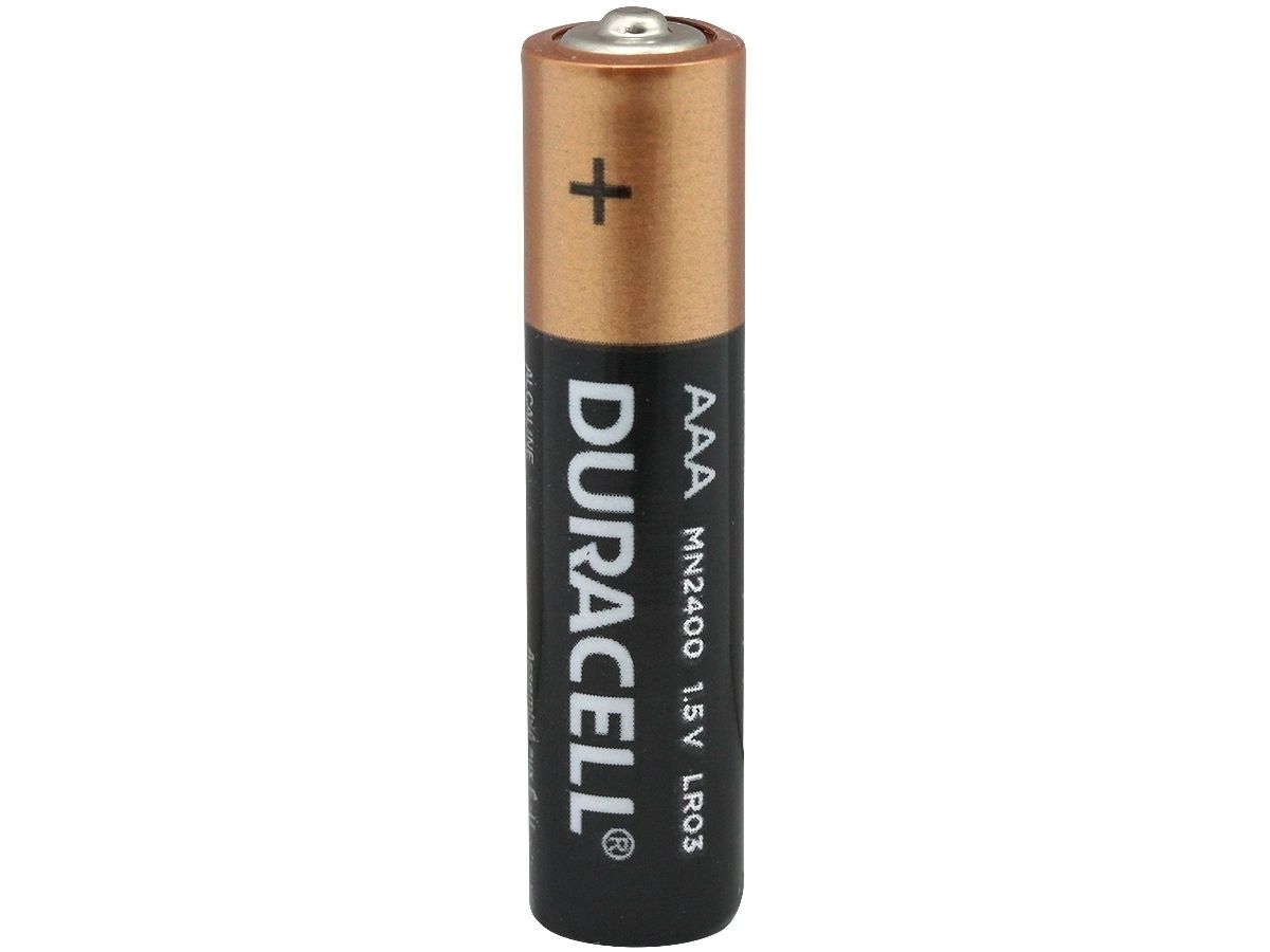 1.5V Alkaline AAA Button Top Duracell Procell (PC2400)