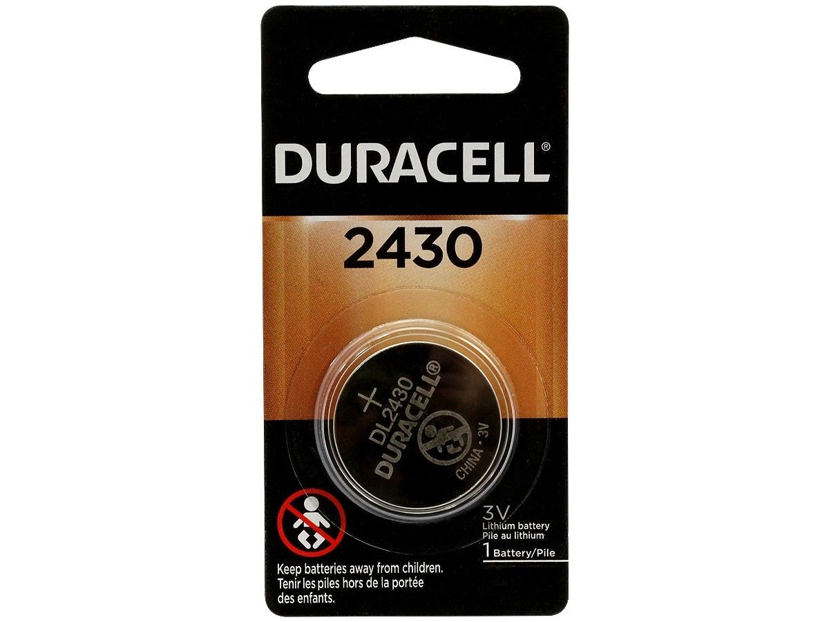 Duracell Duralock CR2430 3V Lithium Coin Cell Battery - 1 Pack