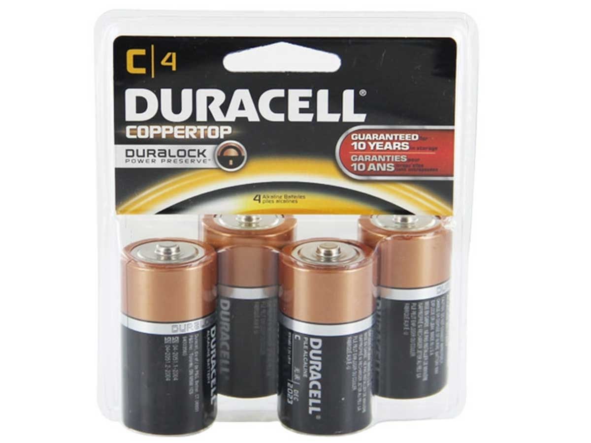 Pilas Alcalina plus tipo LR14 Duracell (Ref. 75051844)
