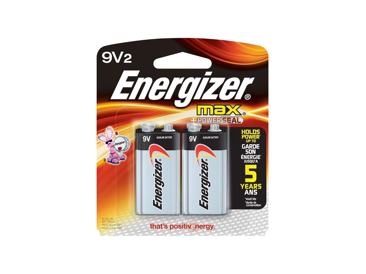 Battery Energizer 9V - Batteries 