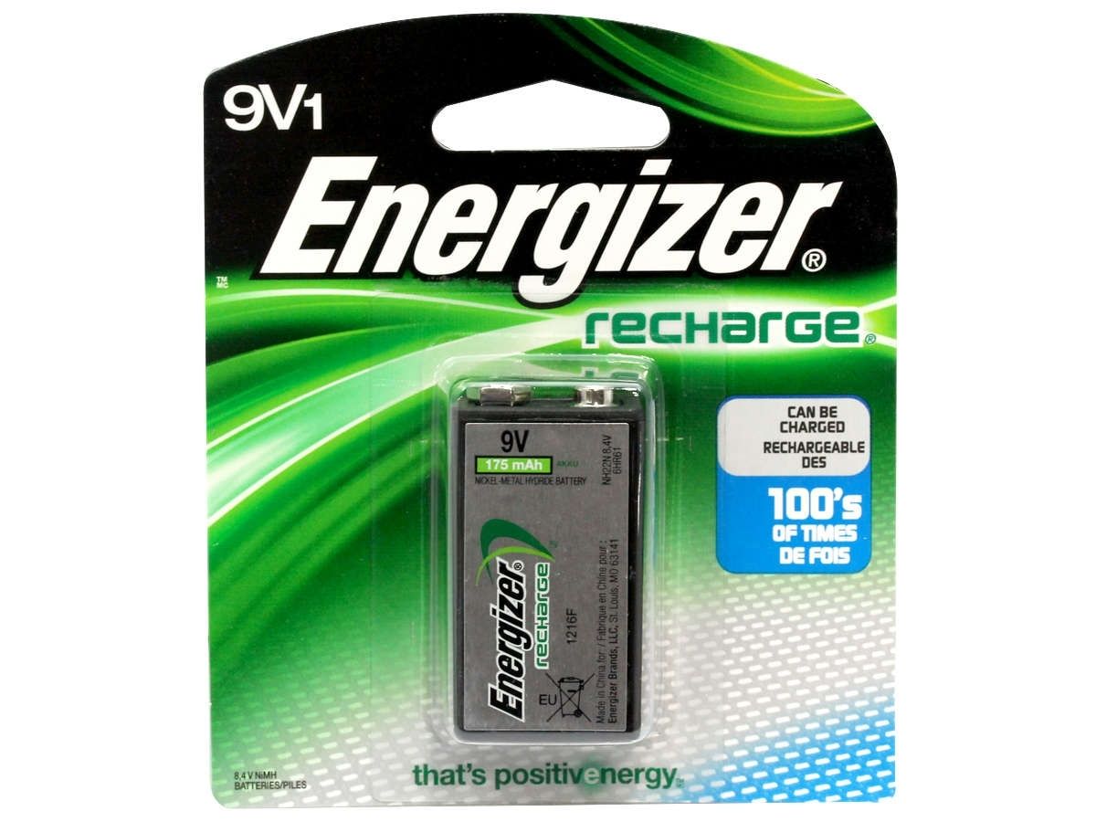 Pile rechargeable 175mAh 9V ENERGIZER - EHR22 - Chargeur de batterie -  Achat & prix