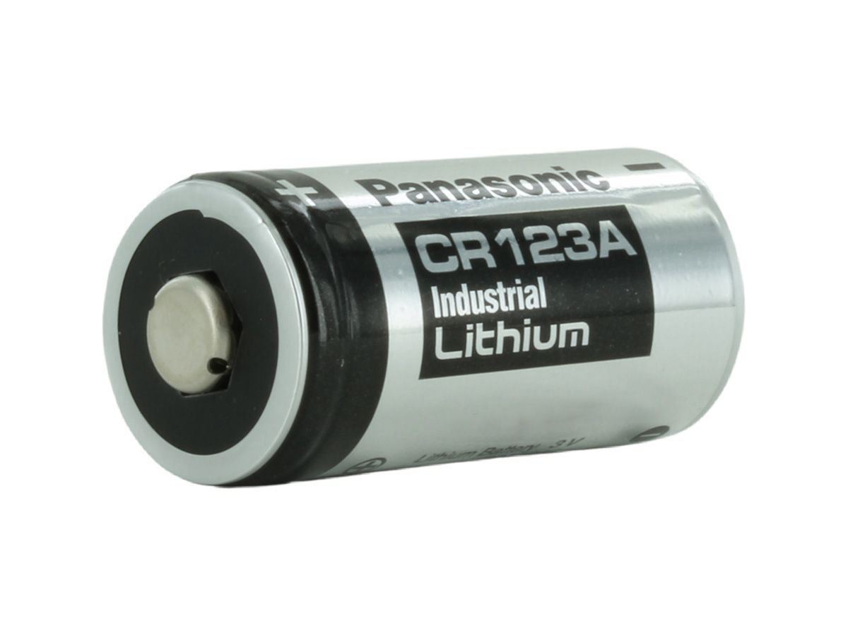 Panasonic CR123A Battery 3V Lithium Battery (15PC Pack)