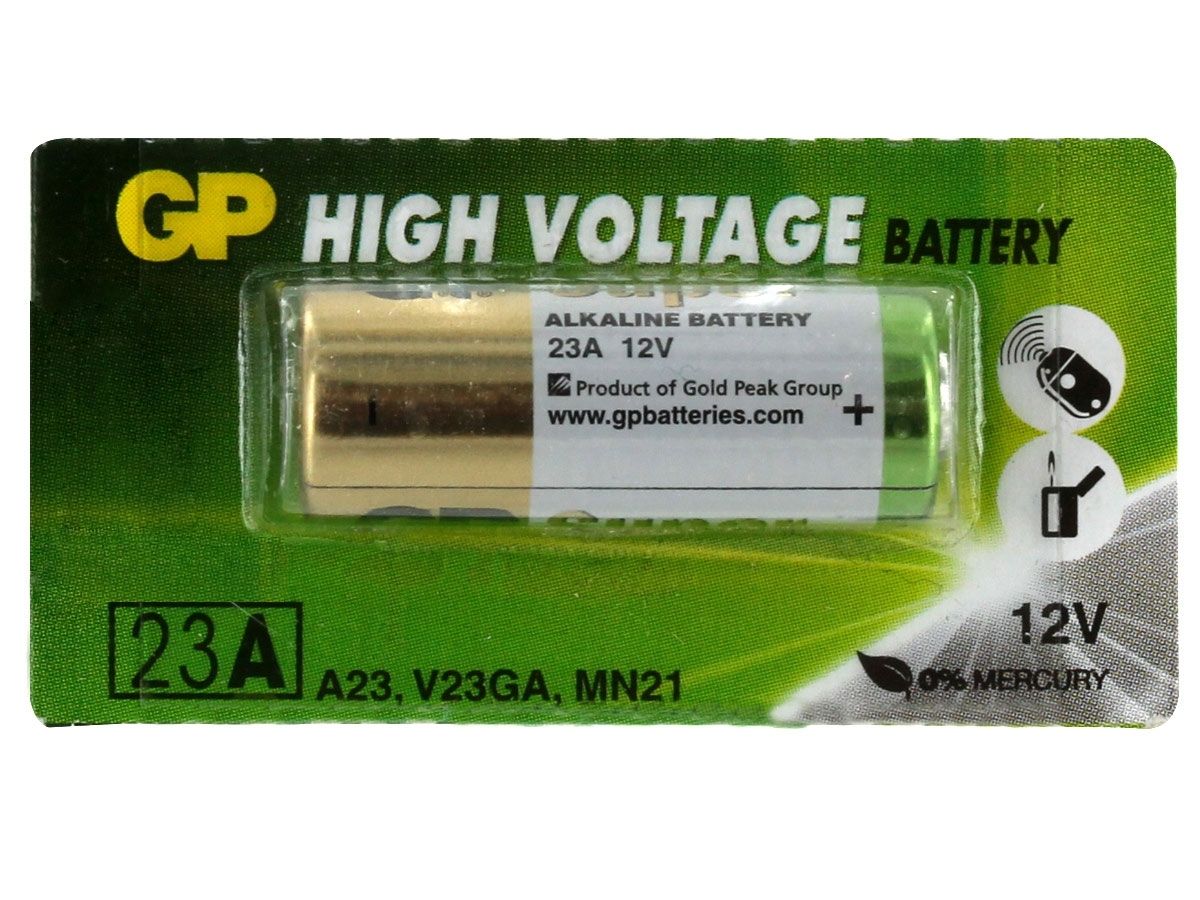 Gold Peak High Voltage A23 12V Alkaline Battery (23A, V23GA, MN21