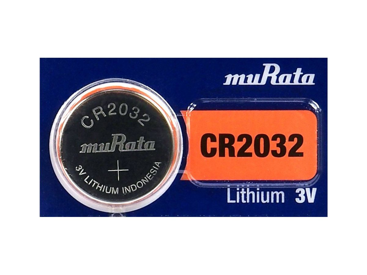 Murata CR1620 75mAh 3V Lithium (LiMnO2) Coin Cell Watch Battery - 1 Piece  Tear Strip 