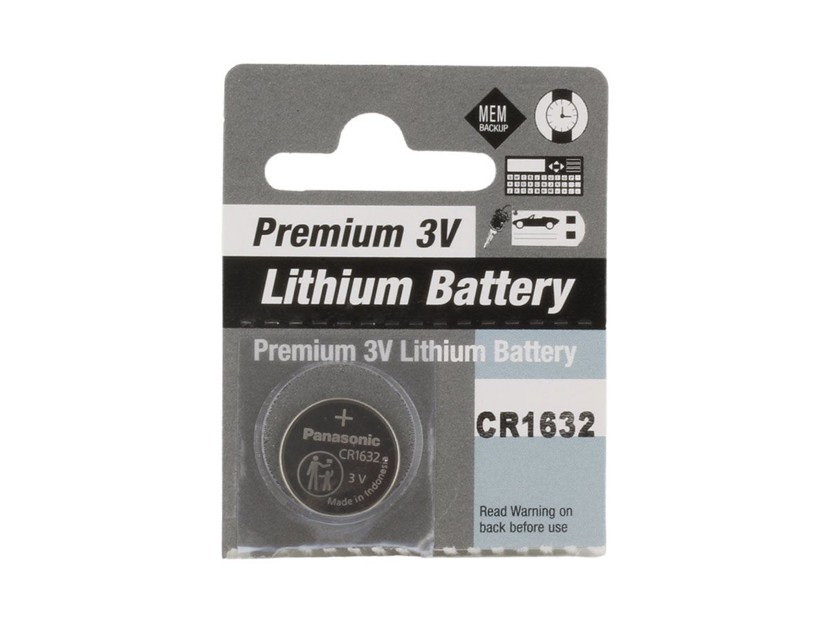 Panasonic CR1620 3V Lithium Coin Battery - 1 Pack + FREE SHIPPING!