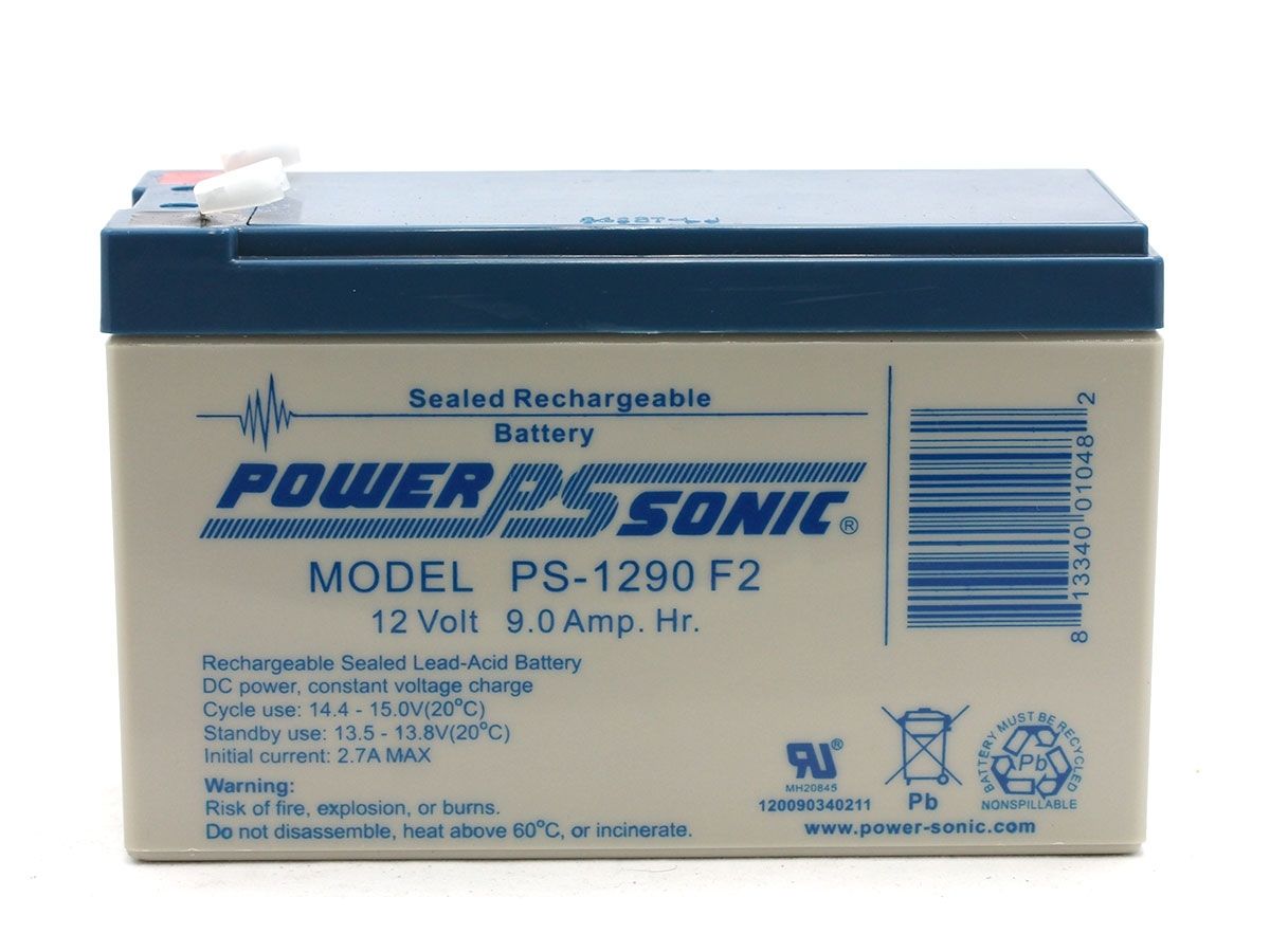 POWER-SONIC PSL-BTC-1290 12V 9Ah LiFePO4 Battery with Bluetooth