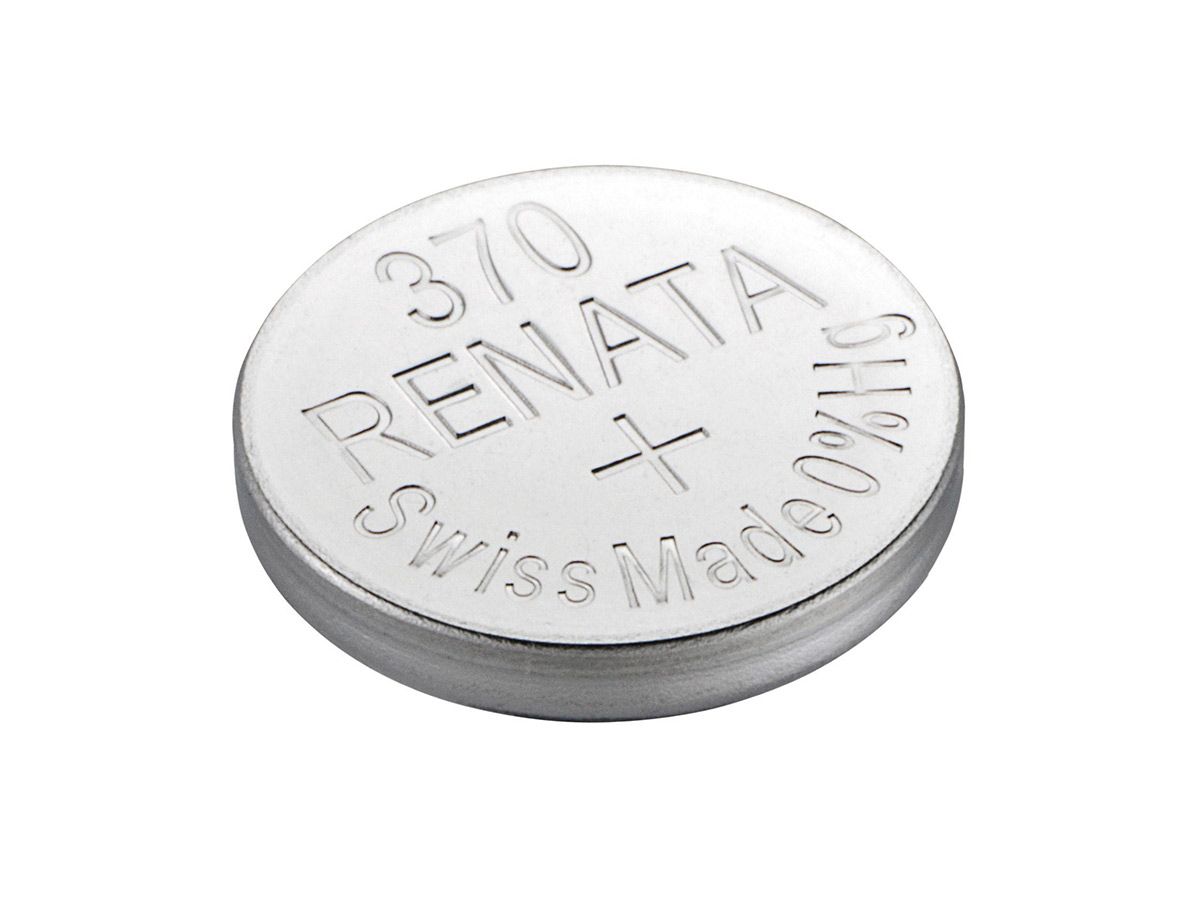 Renata 370 MP 40mAh 1.55V Silver Oxide Coin Cell Battery - 1 Piece