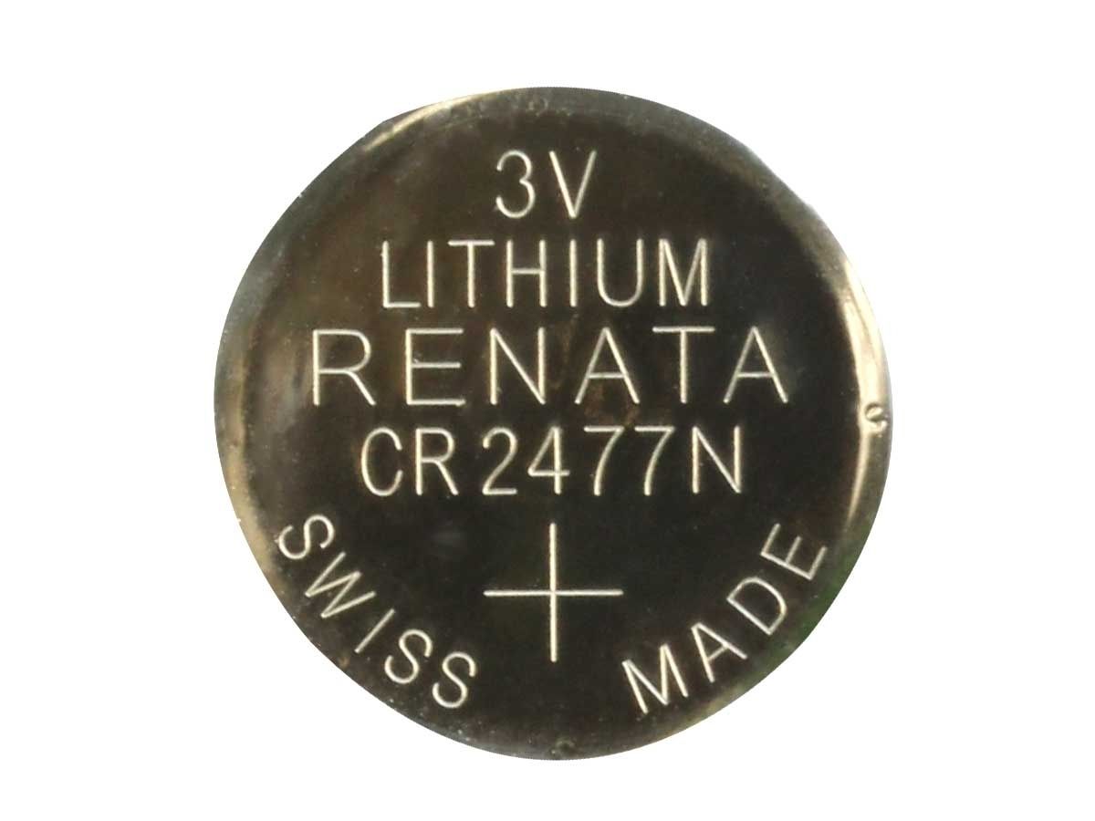 Renata CR2477-SC 950mAh 3V Lithium Primary (LiMNO2) Coin Cell