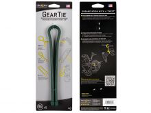 Nite Ize Gear Tie Reusable Rubber Twist Tie - 18-Inch - 2 Pack - Forest Green (GT18-2PK-28)
