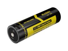 Nitecore NL2150RX 21700 5000mAh 3.6V Protected Lithium Ion (Li-ion) Button Top Battery with Built In USB-C Charging Port