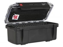 Underwater Kinetics Weatherproof 307 UltraBox - Black with Clear View Lid - Padded Liner (08454 08464)