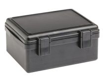 Underwater Kinetics 409 DryBox Watertight Storage Case - 8.5 x 6 x 3.7 - Black with Panel Ring (00293)