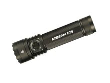 Acebeam E75 USB-C Rechargeable LED Flashlight - 4500 Lumens - Cool White - Includes 1 x 21700 - Gray